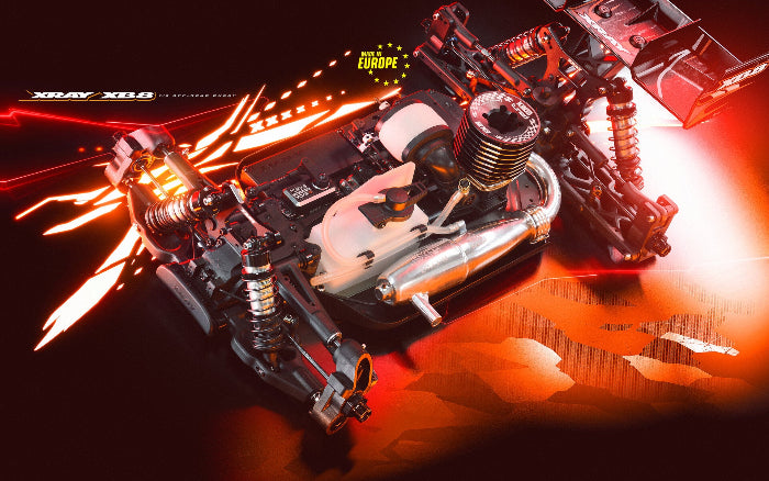 XRAY XB8'26 - 1/8 NITRO OFF-ROAD CAR