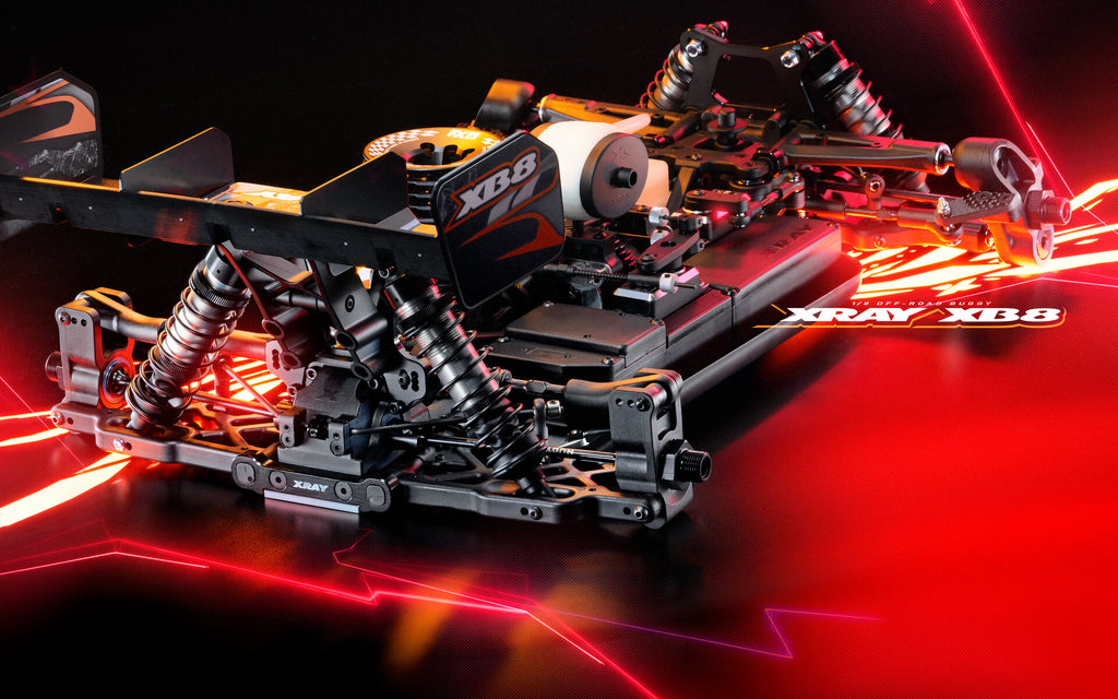 XRAY XB8'26 - 1/8 NITRO OFF-ROAD CAR